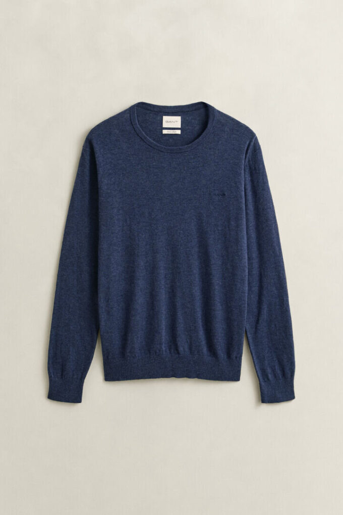 Camisola em mistura de algodão slub