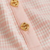 Camisola Henley com canelado