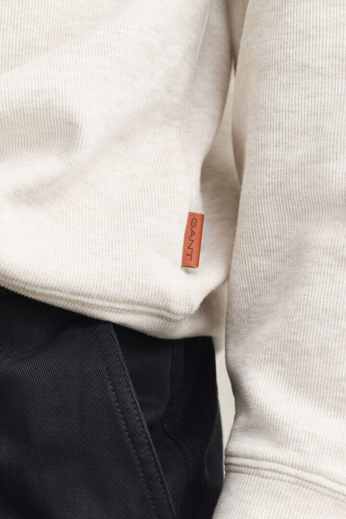 Camisola polo com Sacker Rib