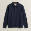 Camisola polo com Sacker Rib
