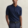 Camisola polo de calções em lã merino extra fina