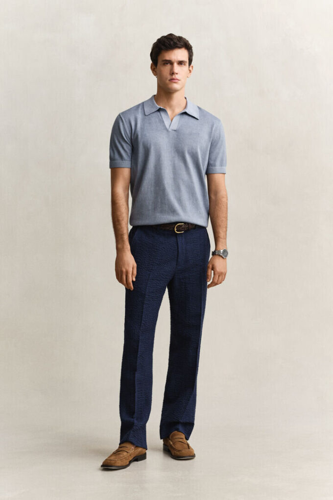 Camisola Polo Desbotada pelo Sol