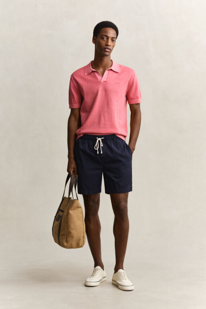 Camisola Polo Desbotada pelo Sol