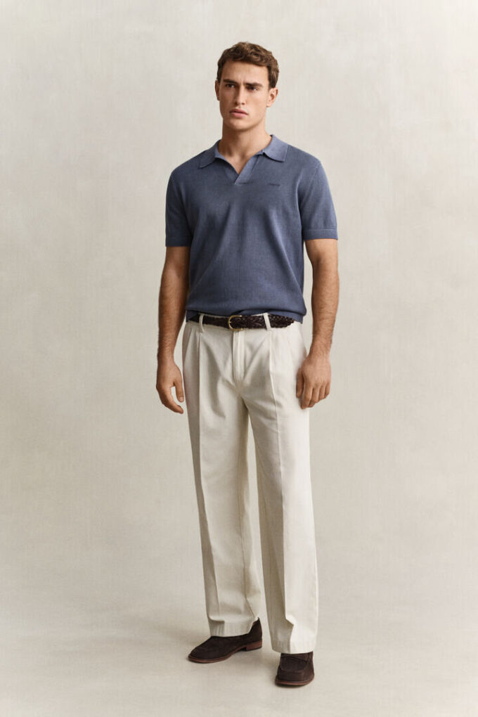 Camisola Polo Desbotada pelo Sol