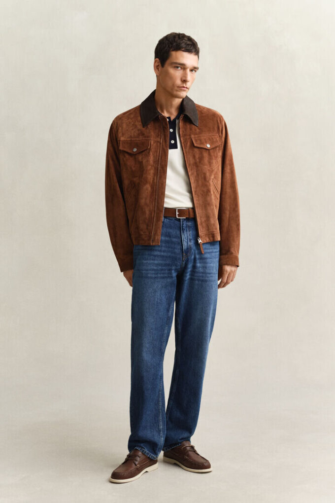Camisola Polo em Algodão Modal