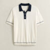 Camisola Polo em Algodão Modal