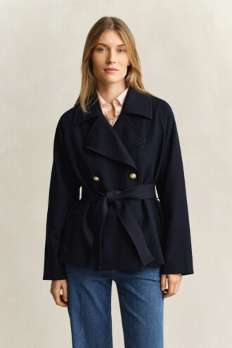Casaco Trench Curto