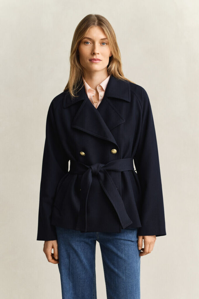 Casaco Trench Curto