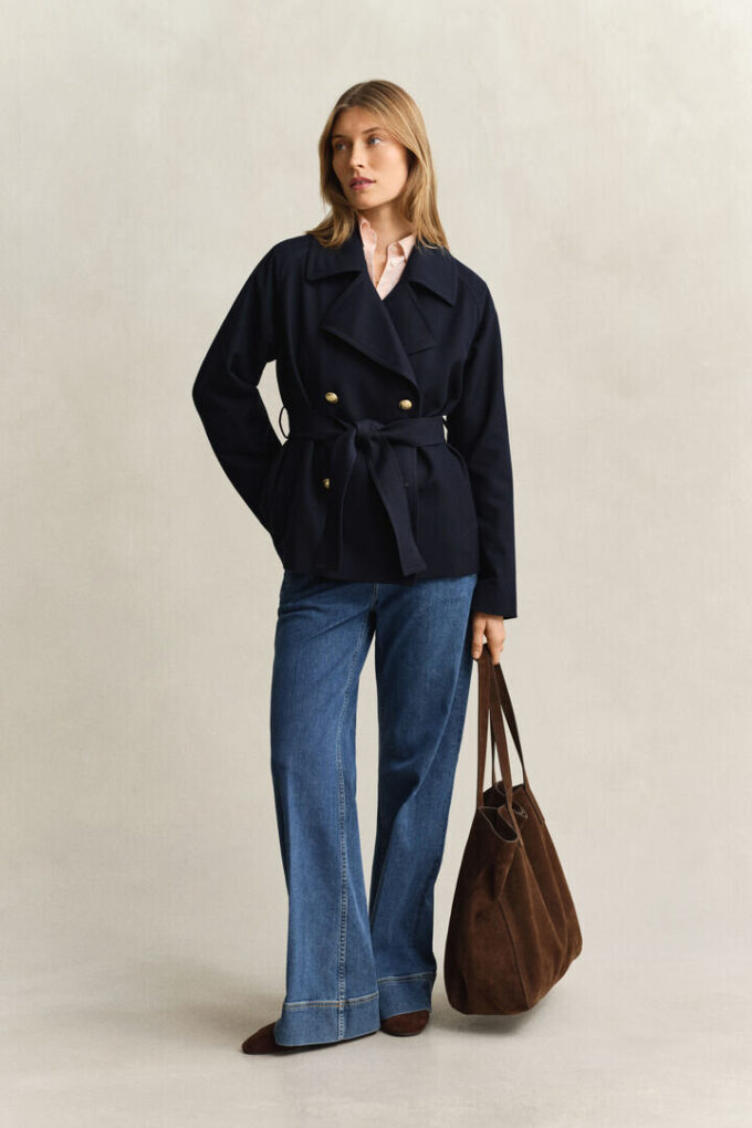 Casaco Trench Curto