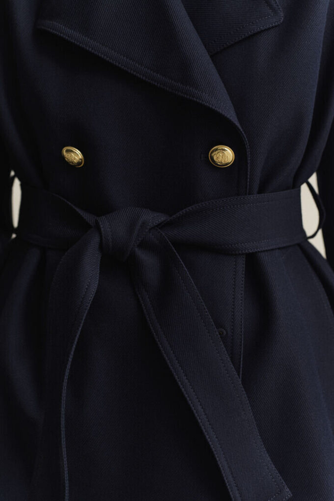 Casaco Trench Curto