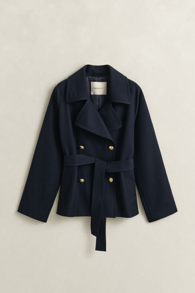 Casaco Trench Curto