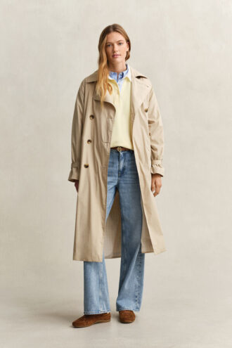 Casaco Trench Leve