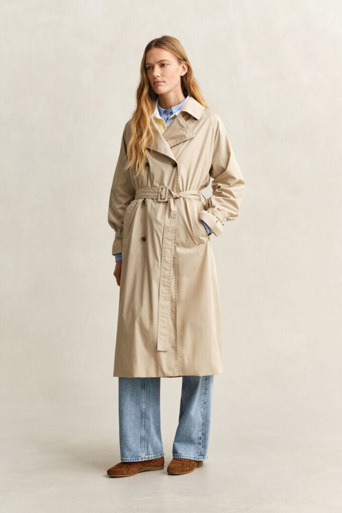 Casaco Trench Leve