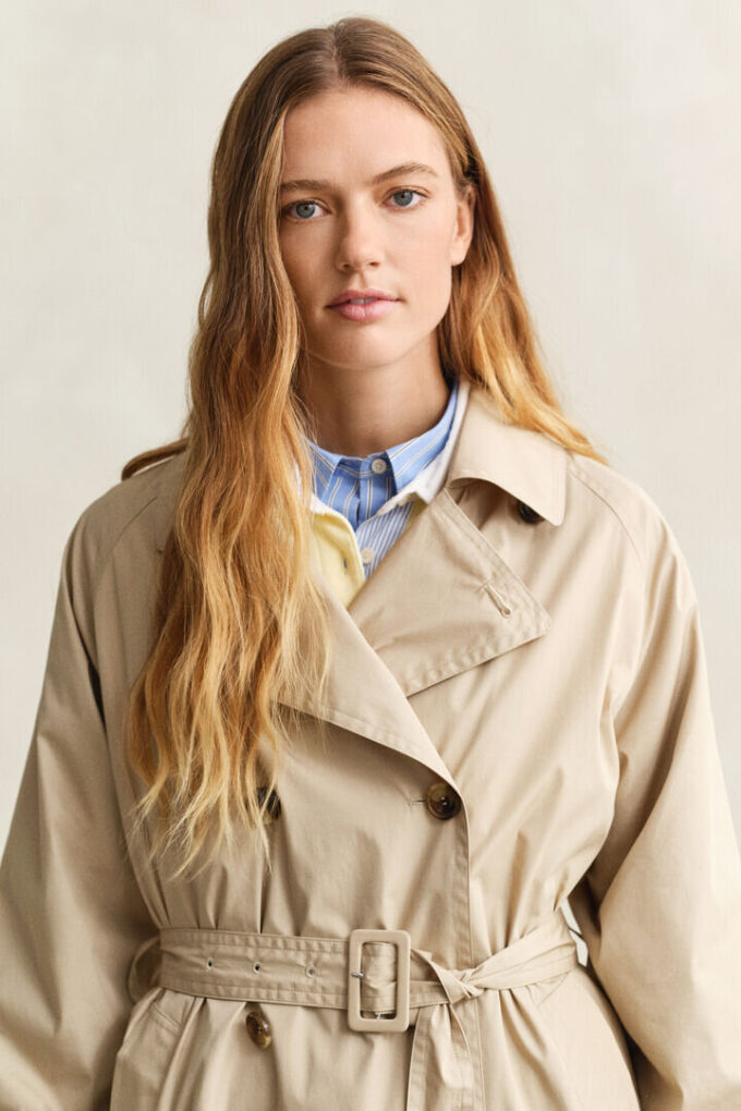 Casaco Trench Leve