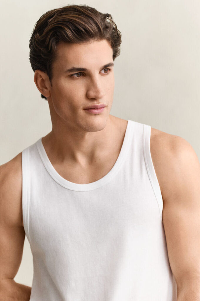 Conjunto de 2 camisolas sem mangas