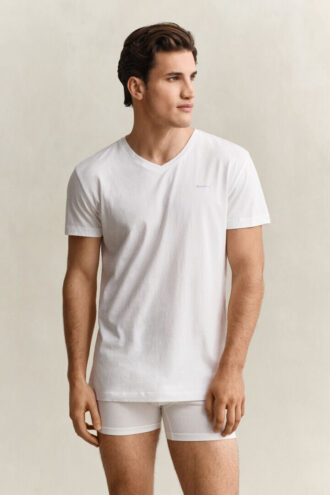 Conjunto de 2 T-shirts com decote em V