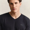 Conjunto de 2 T-shirts com decote em V