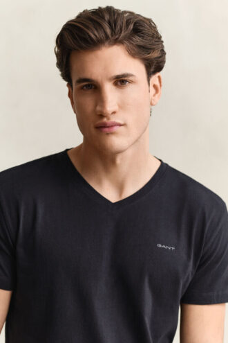 Conjunto de 2 T-shirts com decote em V