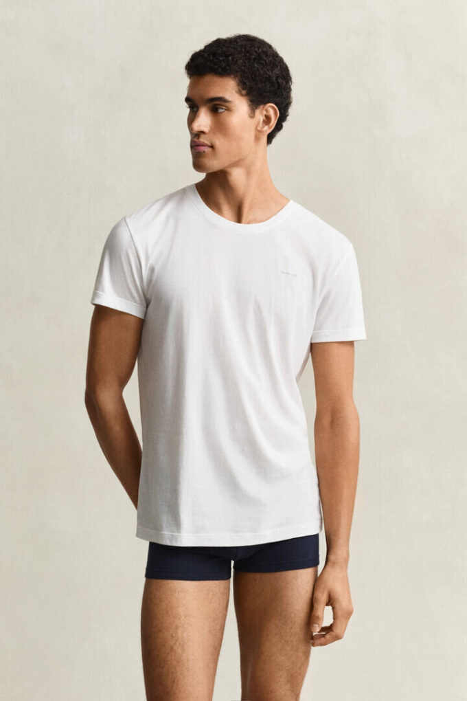 Conjunto de 2 T-shirts de gola redonda