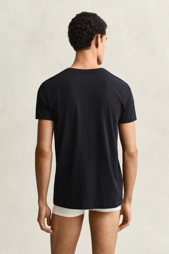 Conjunto de 2 T-shirts de gola redonda