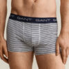 Conjunto de 3 calções às riscas