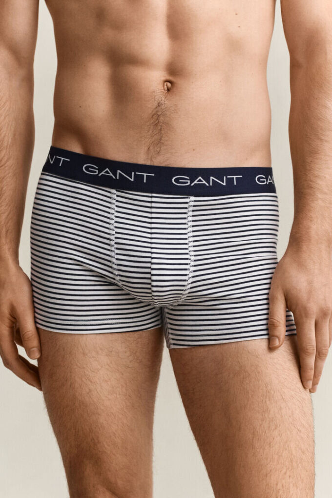 Conjunto de 3 calções às riscas