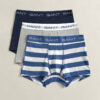 Conjunto de 3 calções às riscas