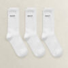 Conjunto de 3 pares de meias desportivas