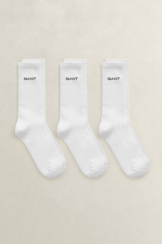 Conjunto de 3 pares de meias desportivas