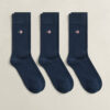 Conjunto de 3 pares de meias Shield