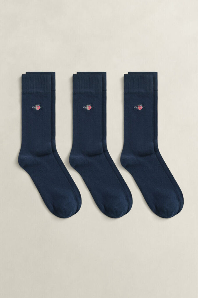 Conjunto de 3 pares de meias Shield