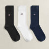 Conjunto de 3 pares de meias Shield