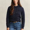 Hoodie com emblema tonal