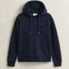 Hoodie com emblema tonal