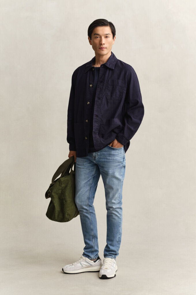 Jeans de corte justo
