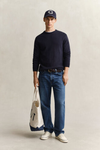 Jeans de corte reto