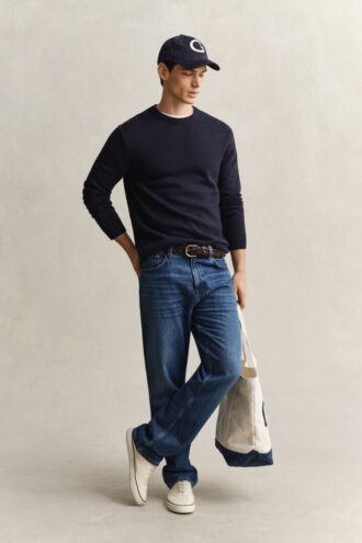 Jeans de corte reto