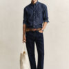Jeans de corte reto