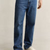 Jeans de corte reto