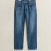 Jeans de corte reto