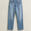 Jeans de corte reto