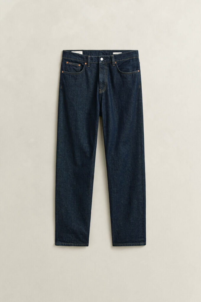 Jeans de corte reto