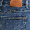Jeans de perna reta elásticos Jeans de perna reta elásticos