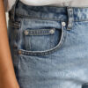 Jeans de perna reta elásticos