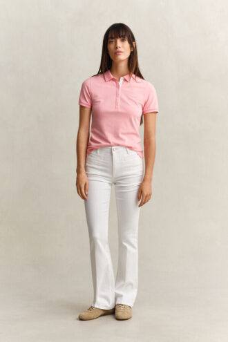 Jeans largos com monograma
