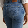 Jeans largos com monograma