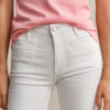 Jeans largos com monograma