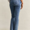 Jeans largos com monograma