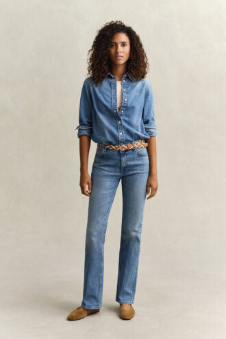 Jeans largos elásticos