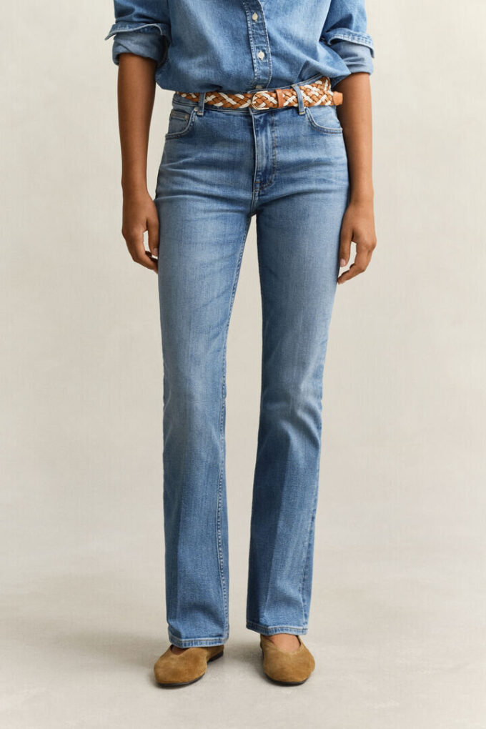 Jeans largos elásticos